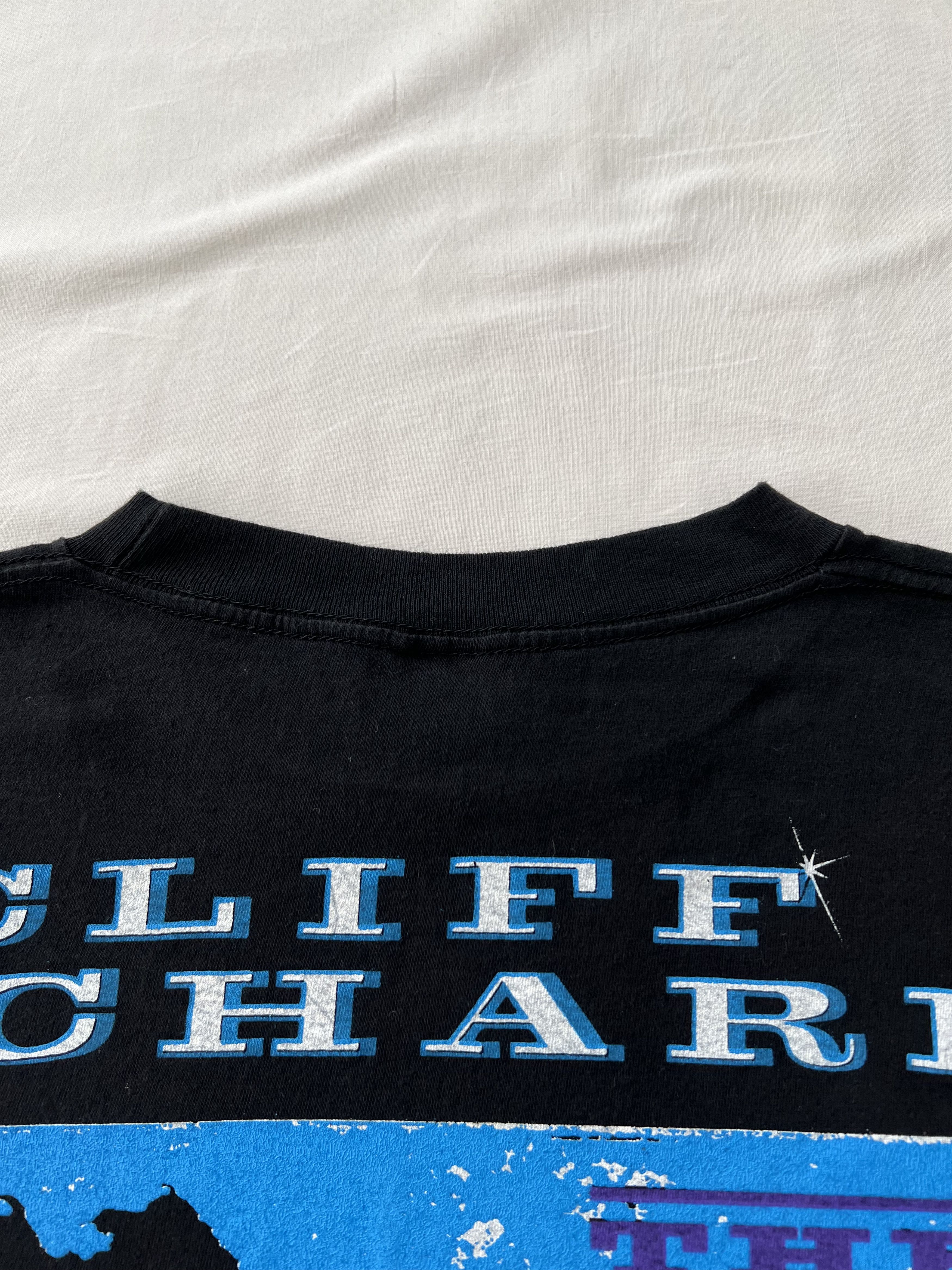 Band Tees Vintage 1989 Cliff Richard The Event Wembley Black T-shirt Size US L / EU 52-54 / 3 - 14 Thumbnail
