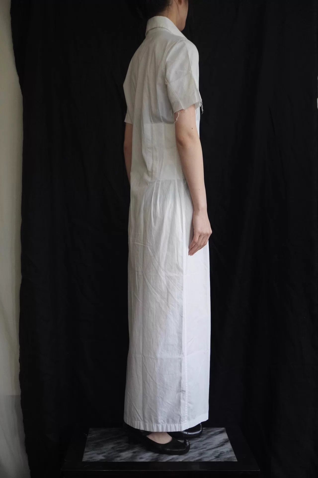 Masaki Matsushima Masaki Matsushima 97 SS White Pleated Collar Dress (S-M) Size S / US 4 / IT 40 - 7 Thumbnail