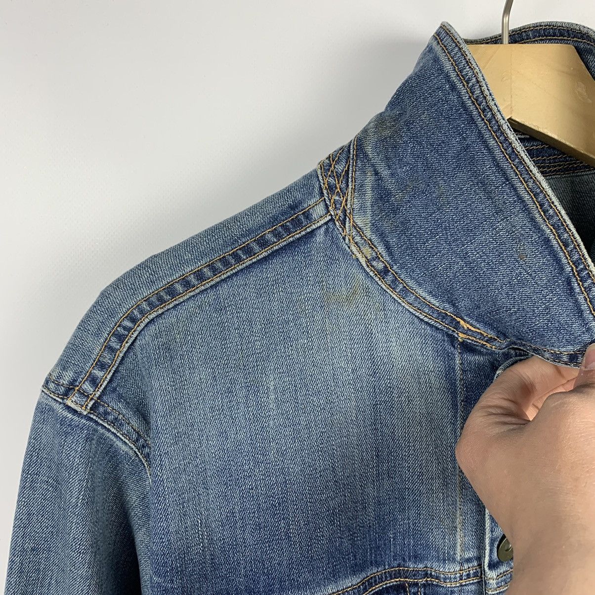 Designer × Rag & Bone Rag & Bone Standard Issue Classic Fit Denim Jacket Made USA Size US S / EU 44-46 / 1 - 7 Thumbnail