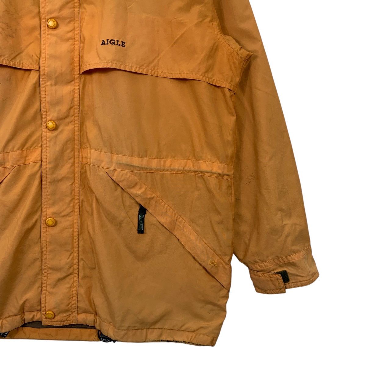 Aigle × Vintage Vintage AIGLE Outdoor Sportswear Small Logo Raincoat Jacket Size US M / EU 48-50 / 2 - 6 Thumbnail