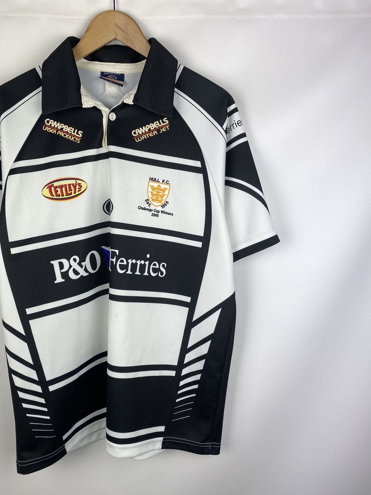Other ISC Hull F.C. men’s rugby shirt jersey size L Size US L / EU 52-54 / 3 - 3 Thumbnail