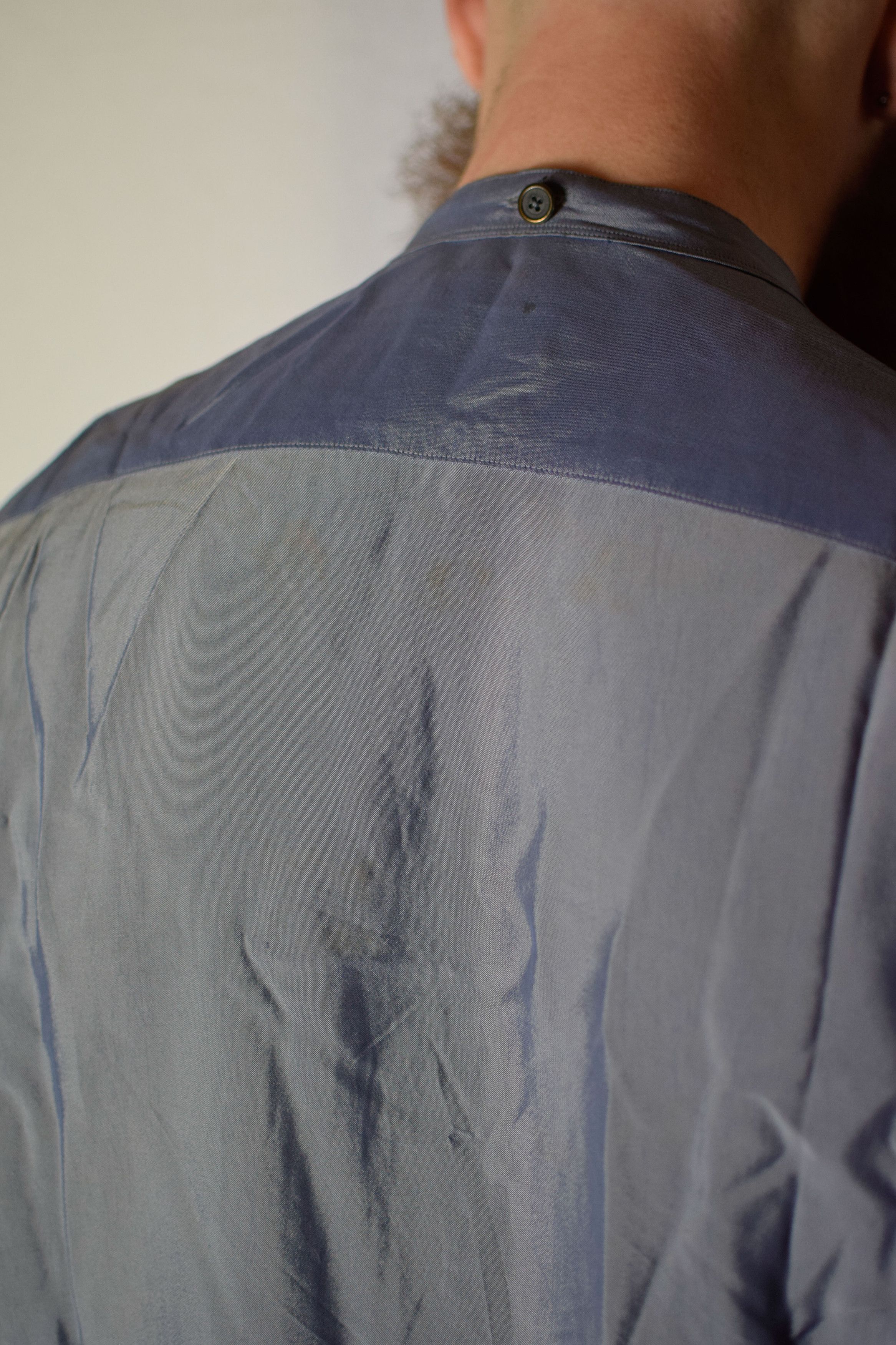 Yohji Yamamoto YYPH Archive Velvet Detail Shirt Size US L / EU 52-54 / 3 - 9 Thumbnail