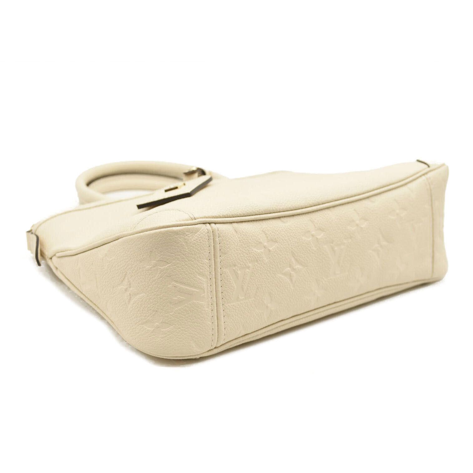 Louis Vuitton LOUIS VUITTON Trianon PM Monogram Emprreinte Handbag Creme Size ONE SIZE - 4 Thumbnail