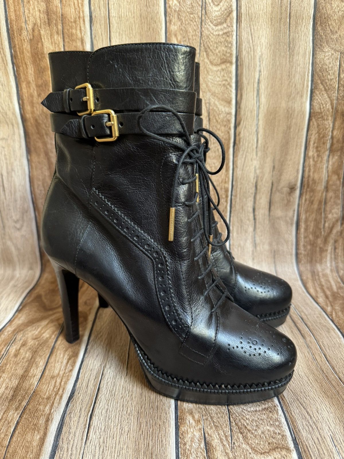 platform ankle boots