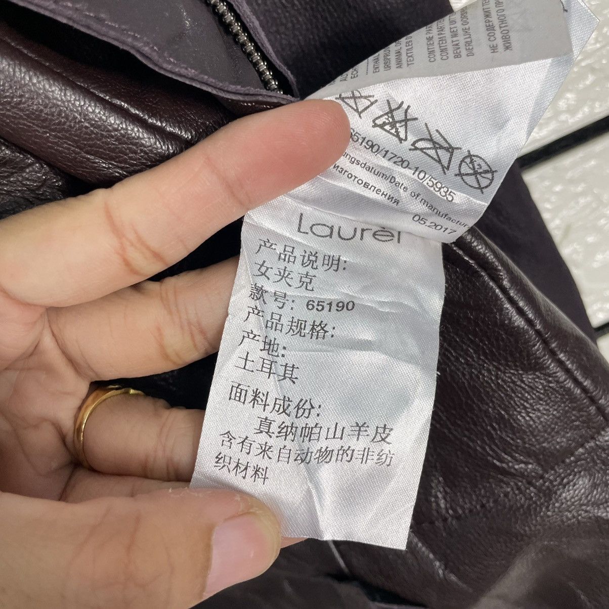 Laurel Laurel Crop Leather Jacket Size XS / US 0-2 / IT 36-38 - 20 Thumbnail