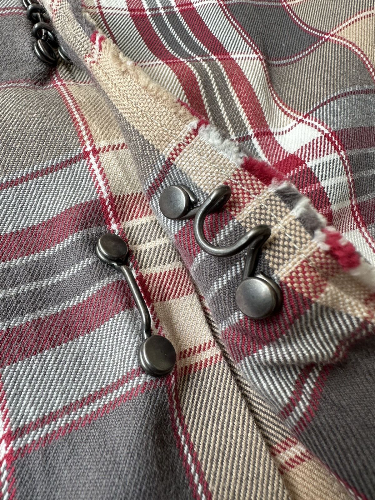 wjk 00’s WJK by Junhashimoto tartan plaid light jacket Size US M / EU 48-50 / 2 - 12 Thumbnail