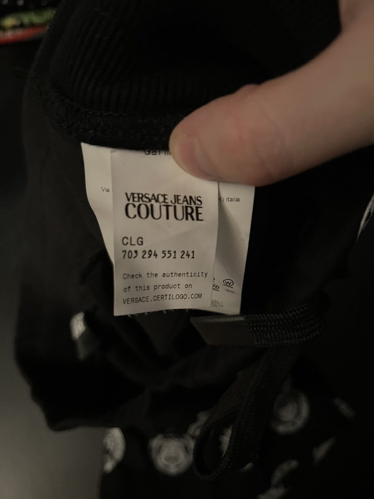 Versace Jeans Couture Versace Black and Silver Shorts Size US 32 / EU 48 - 4 Thumbnail