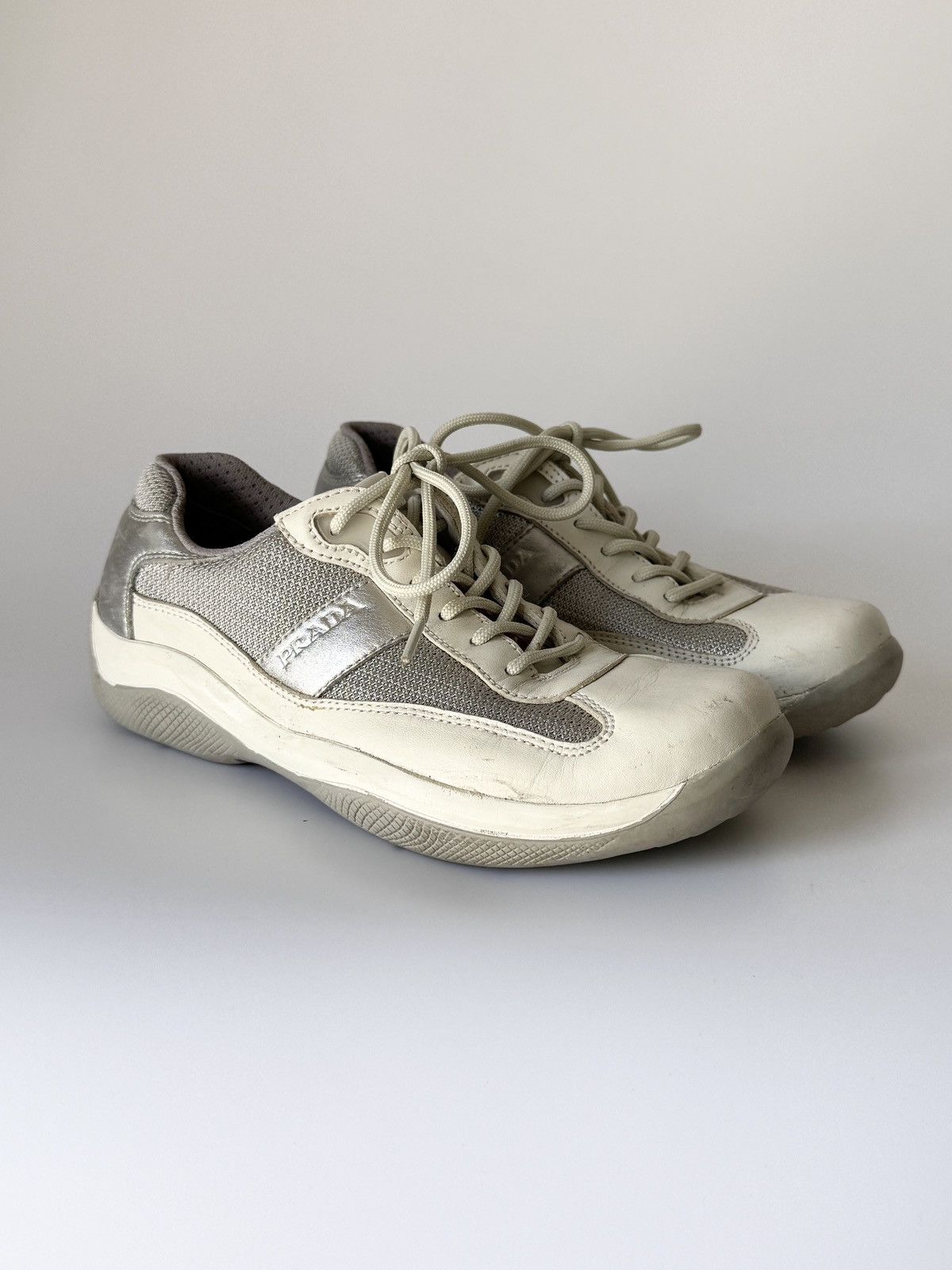 Prada Americas Cup Vintage Sneakers