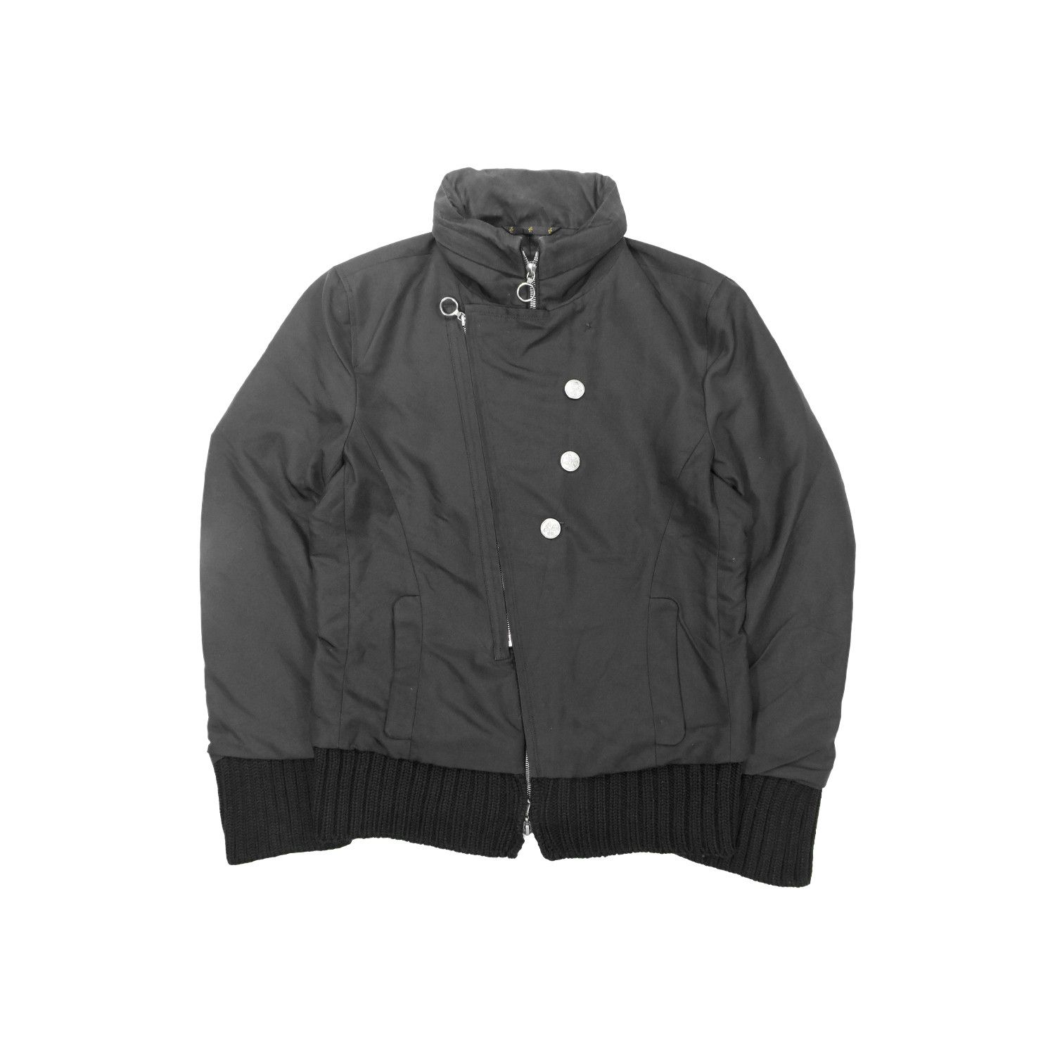 Ato Matsumoto ATO ASYMMETRICAL BOMBER MOTORCYCLE JACKET Size US M / EU 48-50 / 2 - 1 Thumbnail
