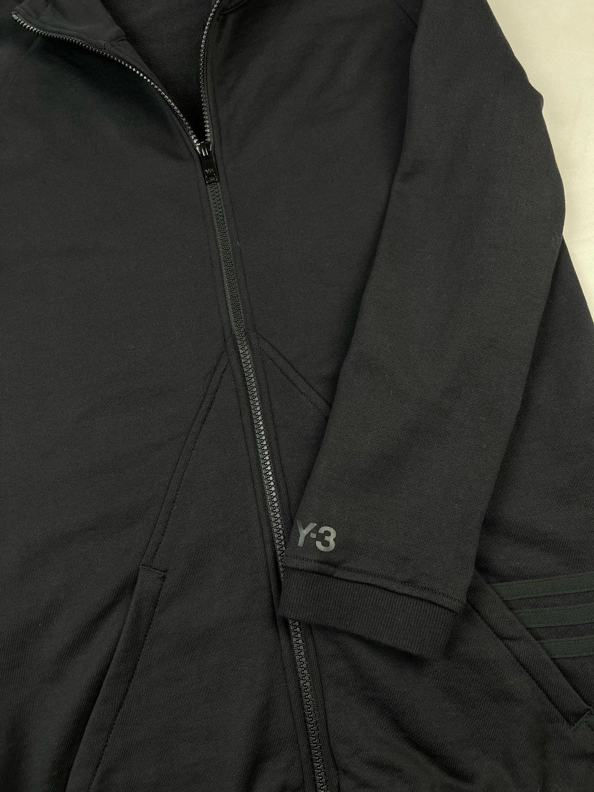 Adidas × Y-3 × Yohji Yamamoto Adidas Y-3 Logo Zip Up Hoodie Yohji Yamamoto Size US XS / EU 42 / 0 - 7 Thumbnail
