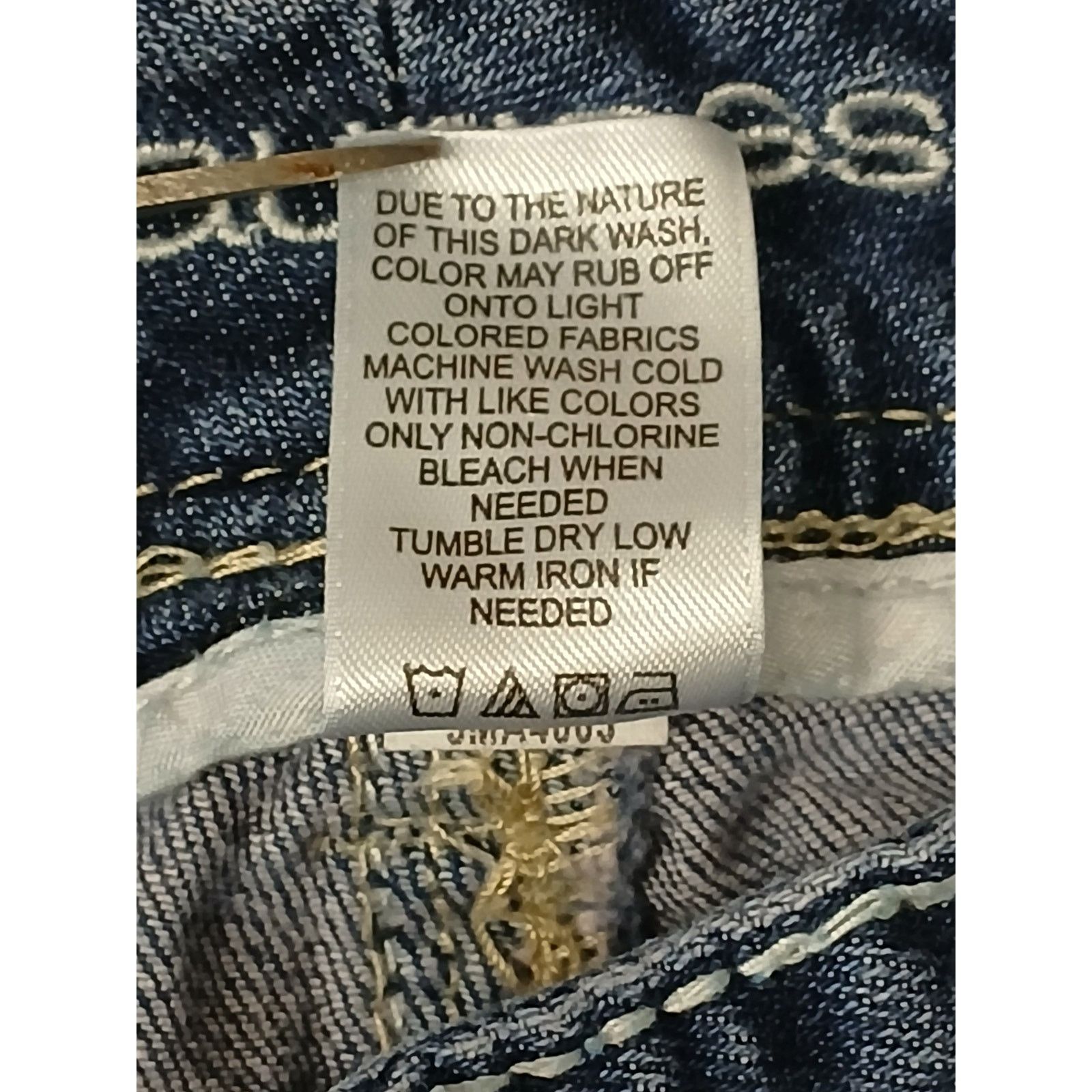 Other Maurices (11/12 Reg) Straight Leg Boot Cut Blue Denim Jeans Size 30" / US 8 / IT 44 - 8 Thumbnail