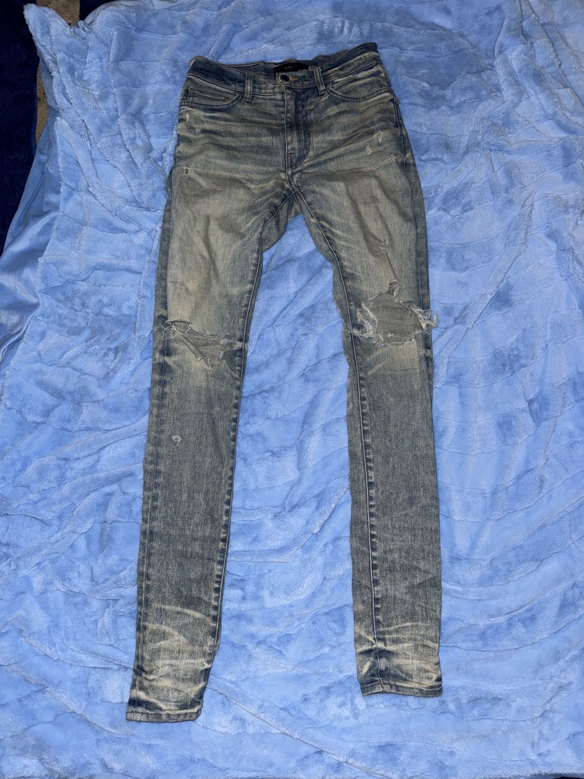 Amiri Amiri Ripped Distressed Jeans Size US 28 / EU 44 - 1 Thumbnail