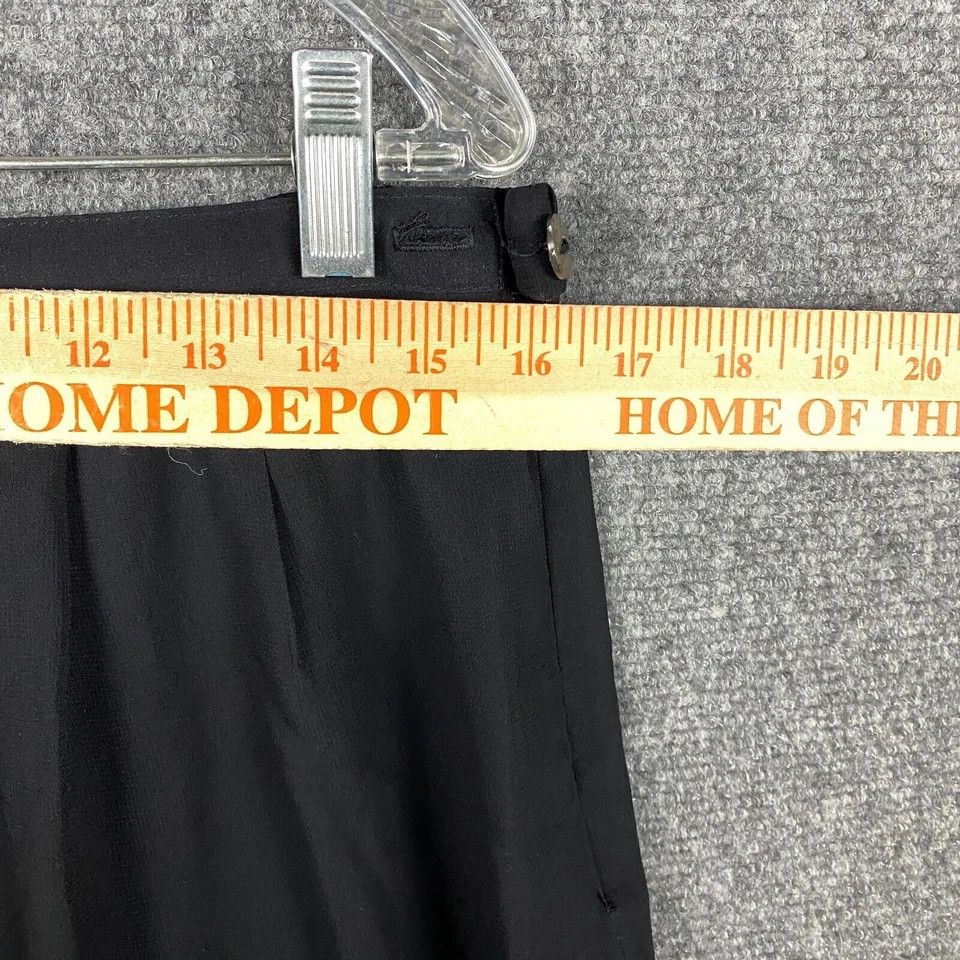 Other David Dart Pants Trousers Women's Medium Black 100% Rayon Size 32" / US 10 / IT 46 - 3 Thumbnail