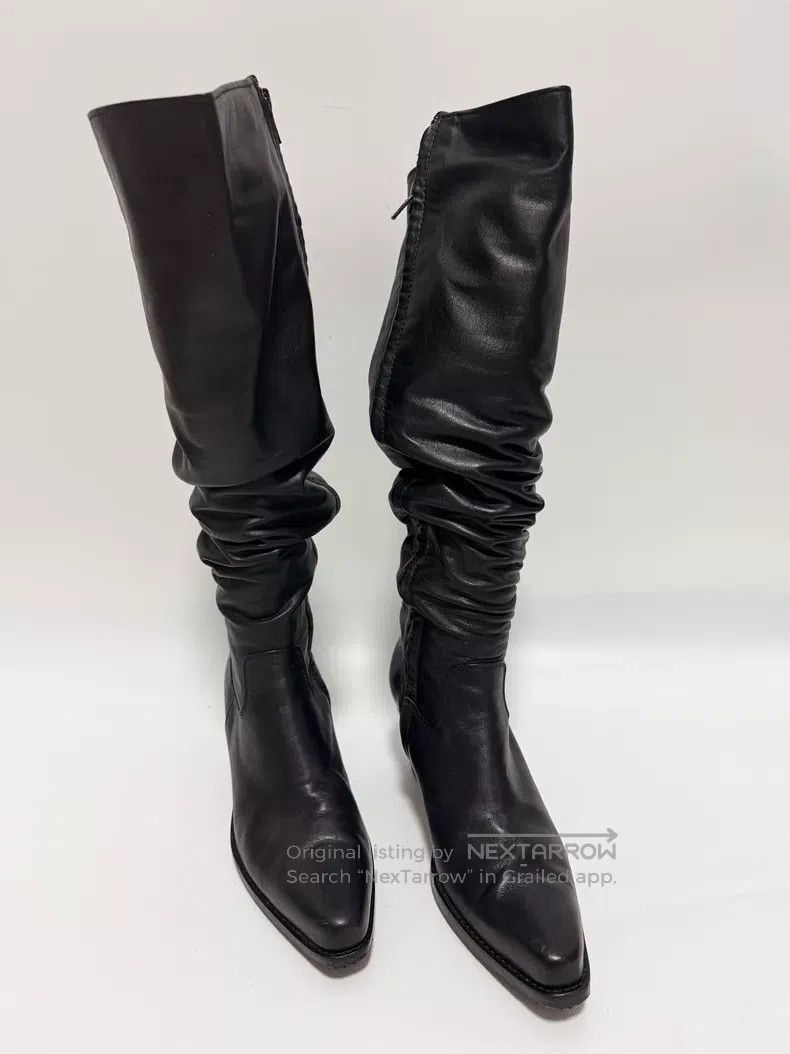 Junya Watanabe Junya Watanabe Black Tall Boots Size US 6.5 / IT 36.5 - 4 Thumbnail