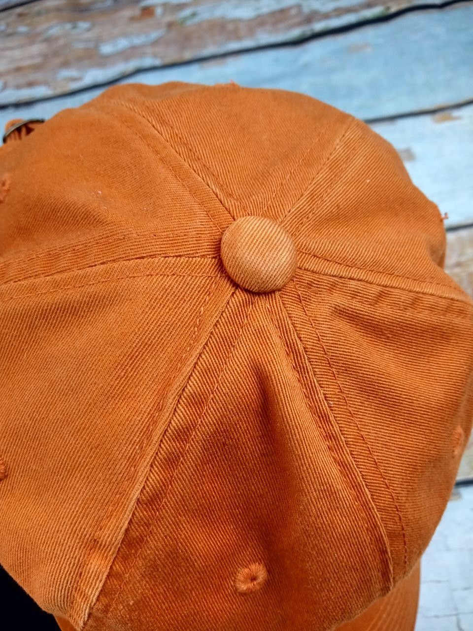 Nike Vintage 90s Y2K Nike Swoosh Orange Cap Hat Made in Korea Size ONE SIZE - 3 Thumbnail