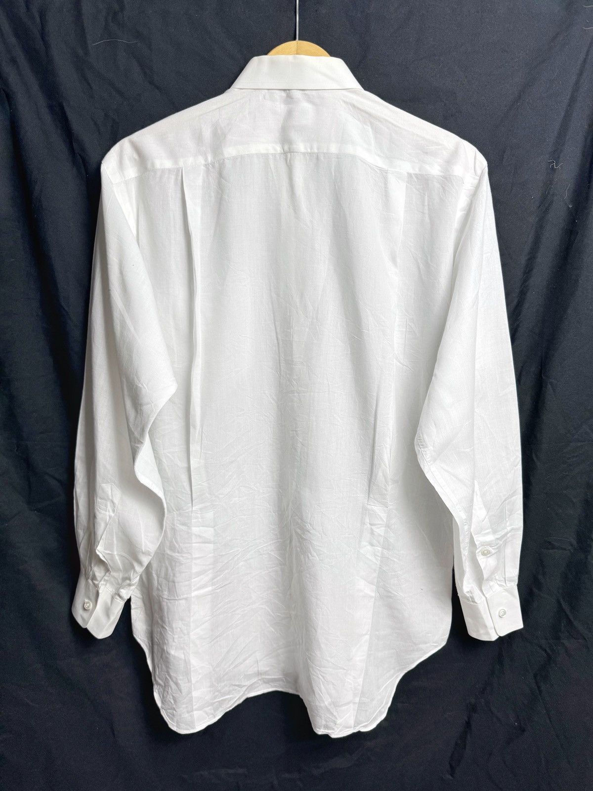 Issey Miyake Issey Miyake White Button Shirt Size US L / EU 52-54 / 3 - 2 Thumbnail