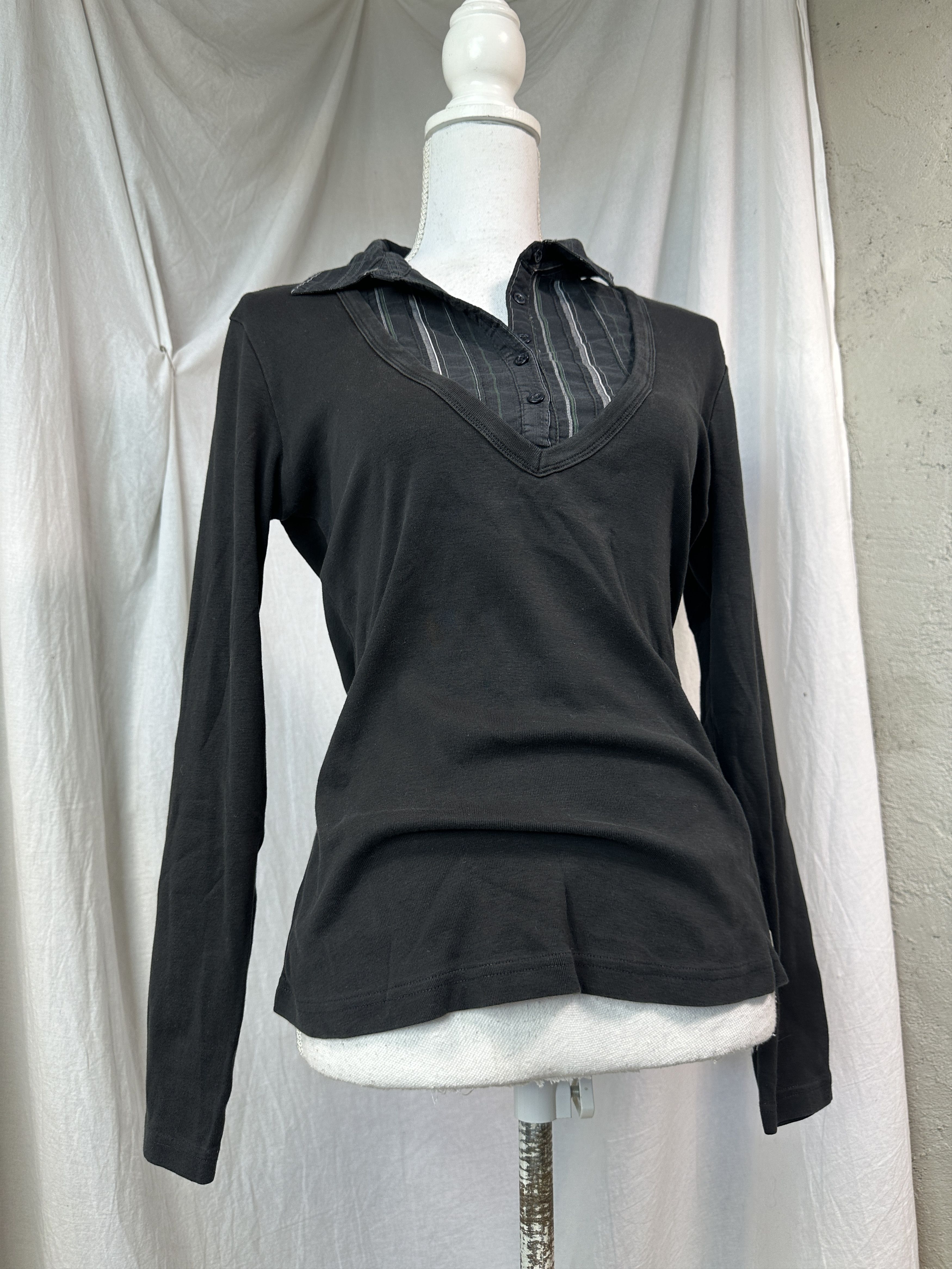 Vintage Vintage Avant Garde School Girl Longsleeve Y2K Size S / US 4 / IT 40 - 1 Thumbnail