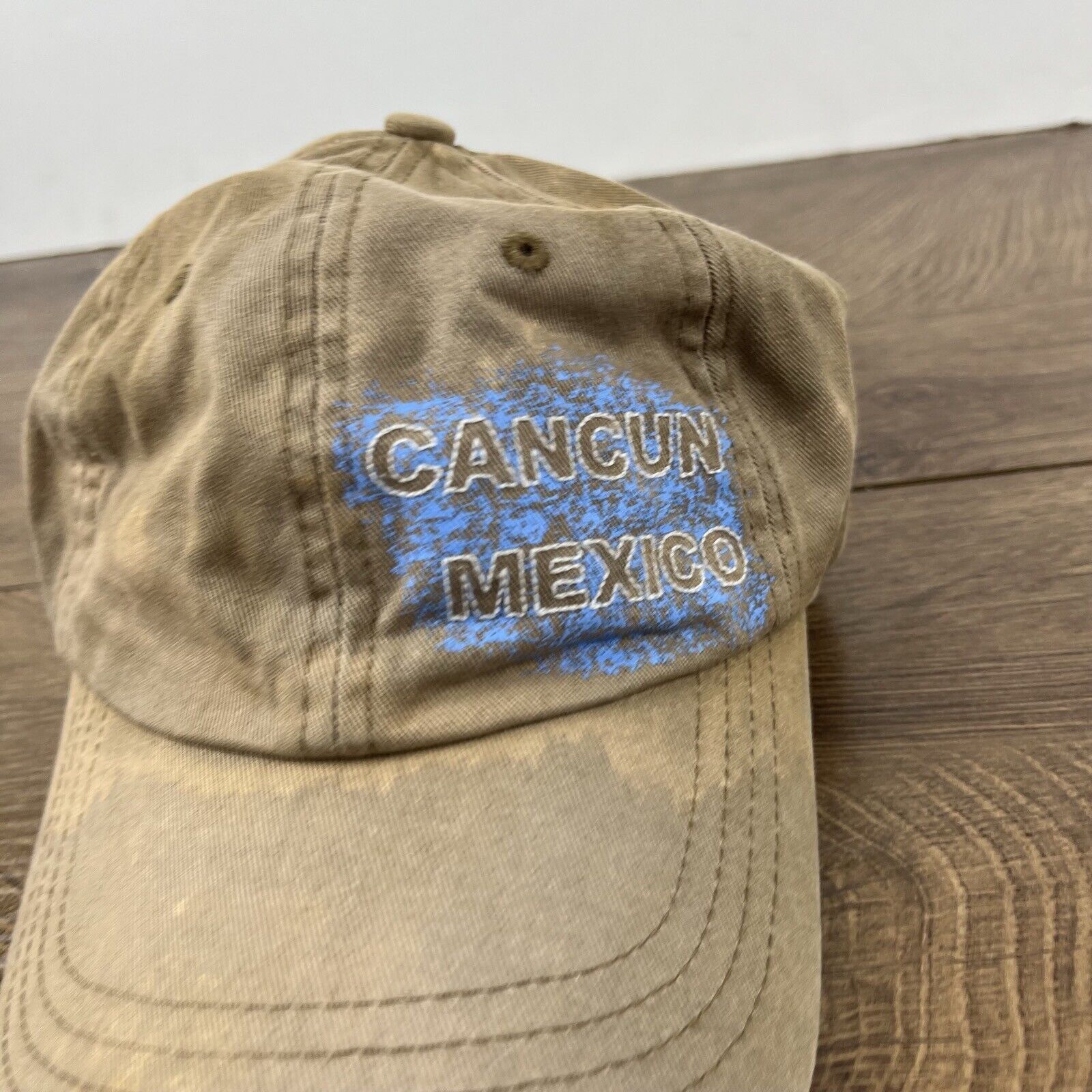 Other Cancun Mexico Hat Cancun Cap Hat Brown Cap Adjustable Brown Size ONE SIZE - 6 Thumbnail