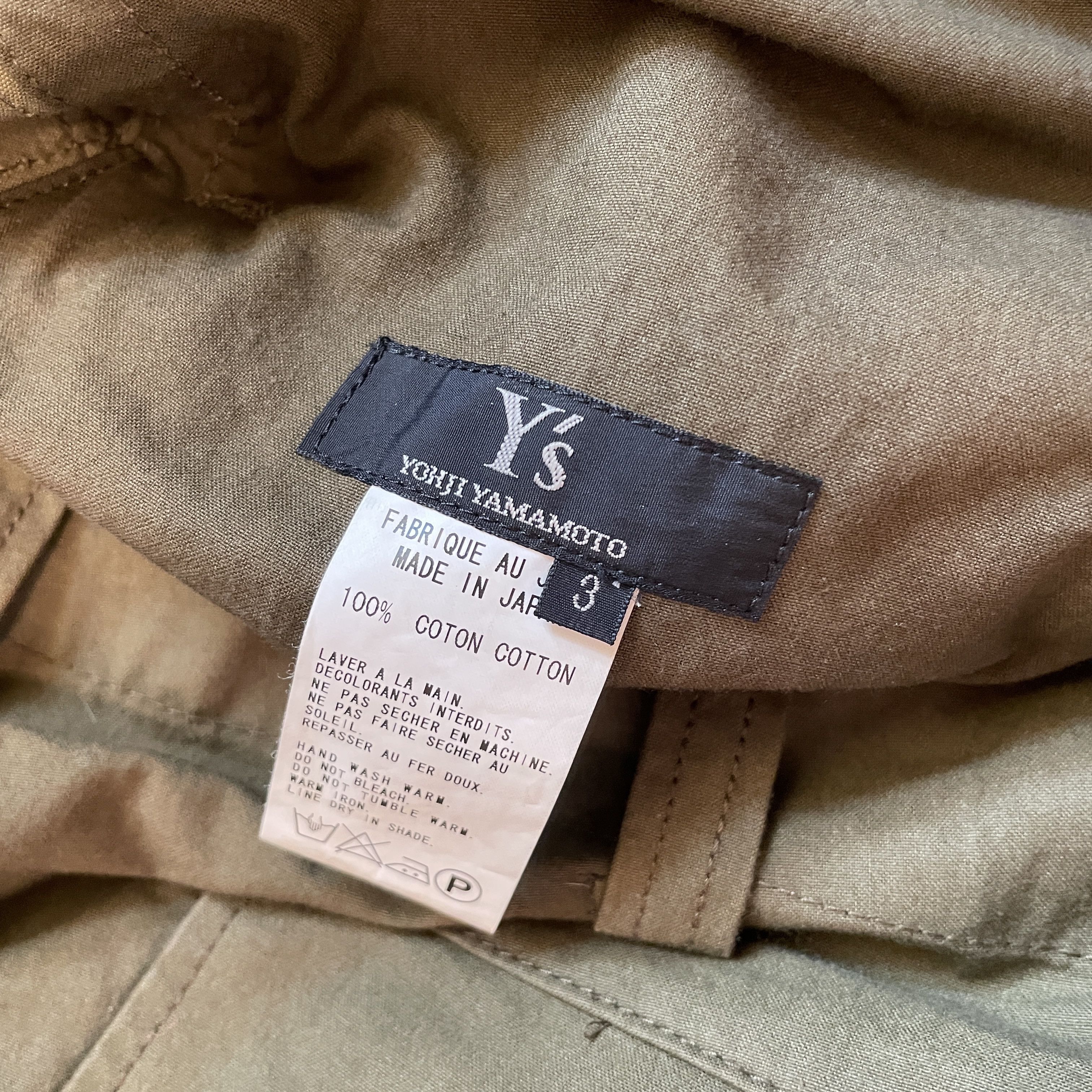 Y's Y's Yohji Yamamoto Snap-Side Military Pants Size US 32 / EU 48 - 10 Thumbnail