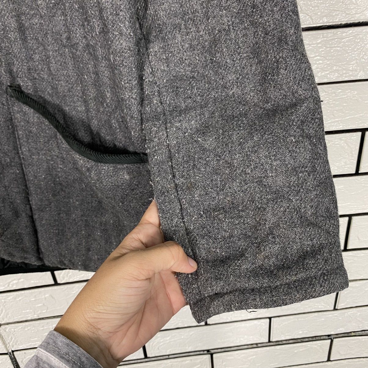 Japanese Brand Quilted Button Jacket Beams Japan Issey Miyake Size US XL / EU 56 / 4 - 17 Thumbnail