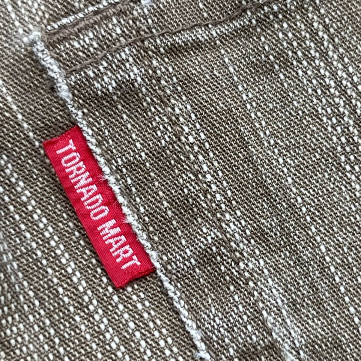 Tornado Mart TORNADO MART VINTAGE JAPANESE BRAND BOOT CUT FLARE DENIM CDG Size US 31 - 6 Thumbnail