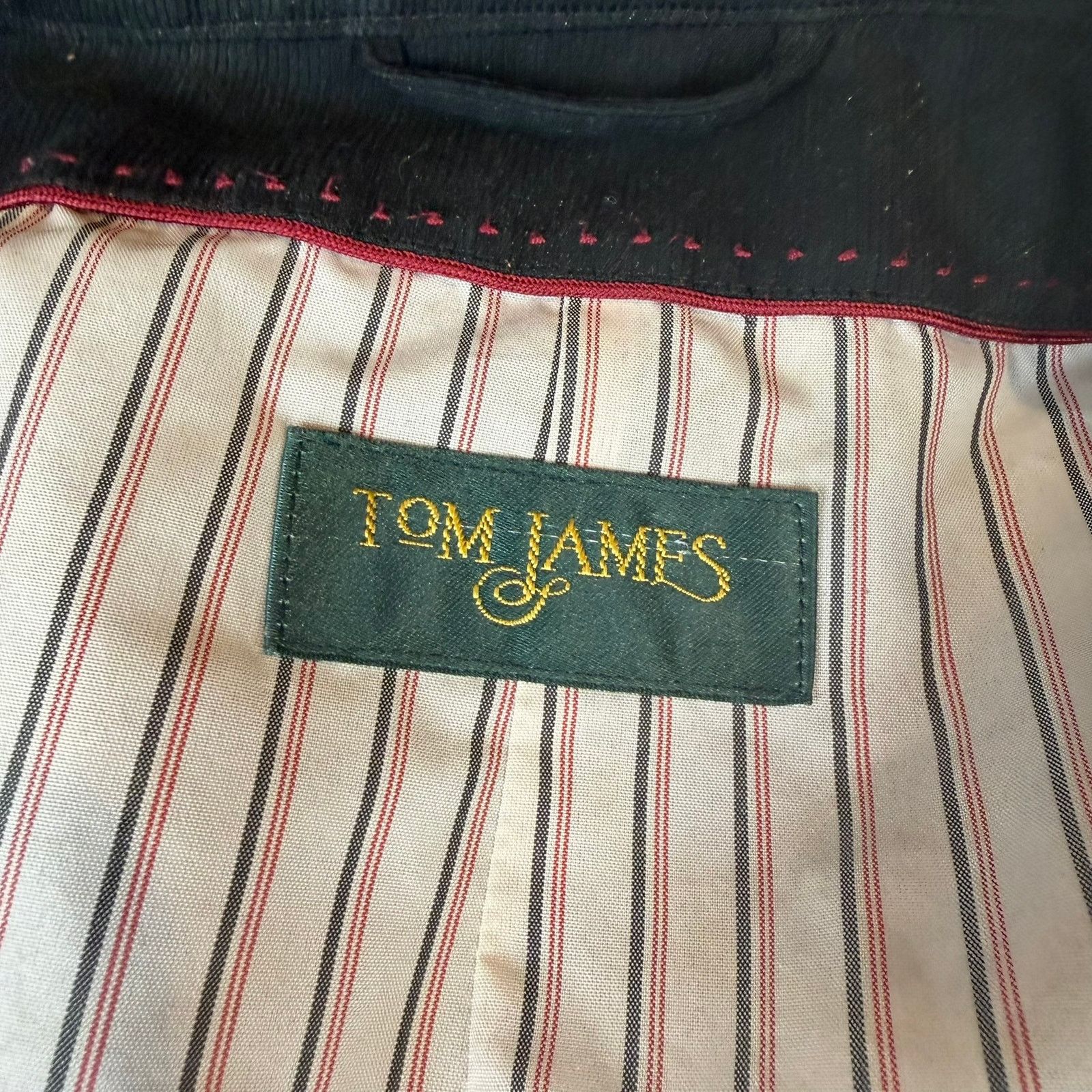 Tom James Tom James Black Overcoat Trench Coat XXL Size US XXL / EU 58 / 5 - 3 Thumbnail