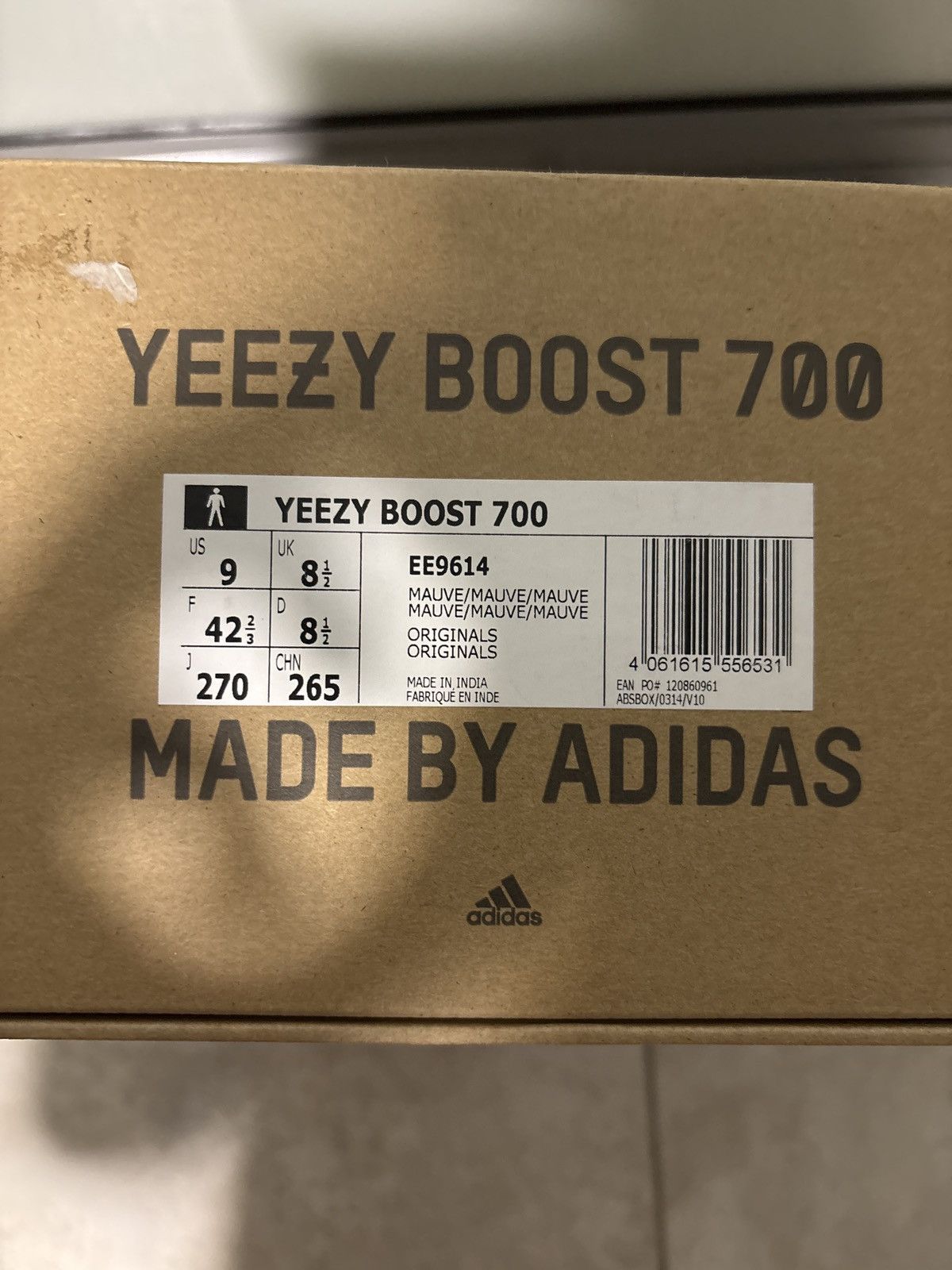 Adidas × Kanye West × Yeezy Adidas Yeezy 700 Mauve - Like New Size US 9 / EU 42 - 7 Thumbnail