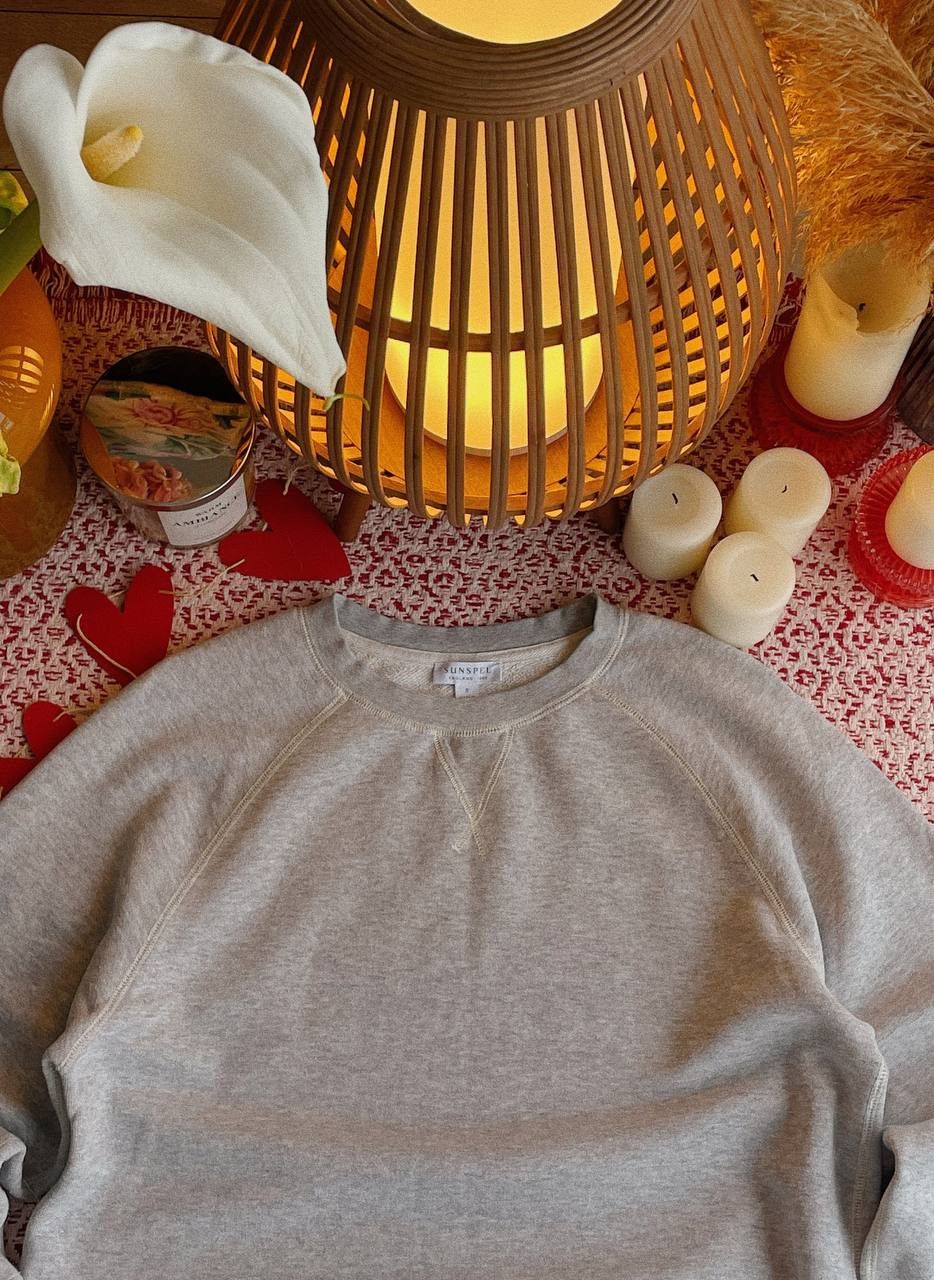 Sunspel Sunspel Grey Cotton Sweatshirt Size US S / EU 44-46 / 1 - 3 Thumbnail