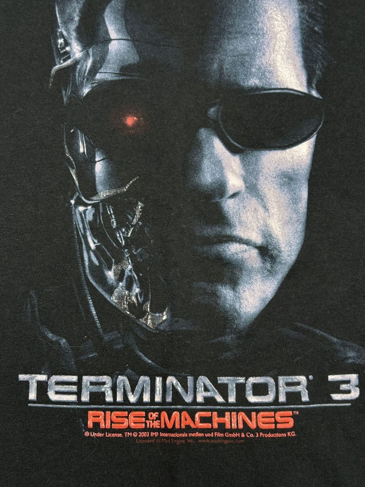 Vintage Terminator 3 2003 vintage movie tee arnold schwarzenegger Size US S / EU 44-46 / 1 - 3 Thumbnail