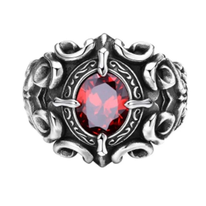Jewelry × Vintage Carving Flower Ring Size ONE SIZE - 1 Thumbnail