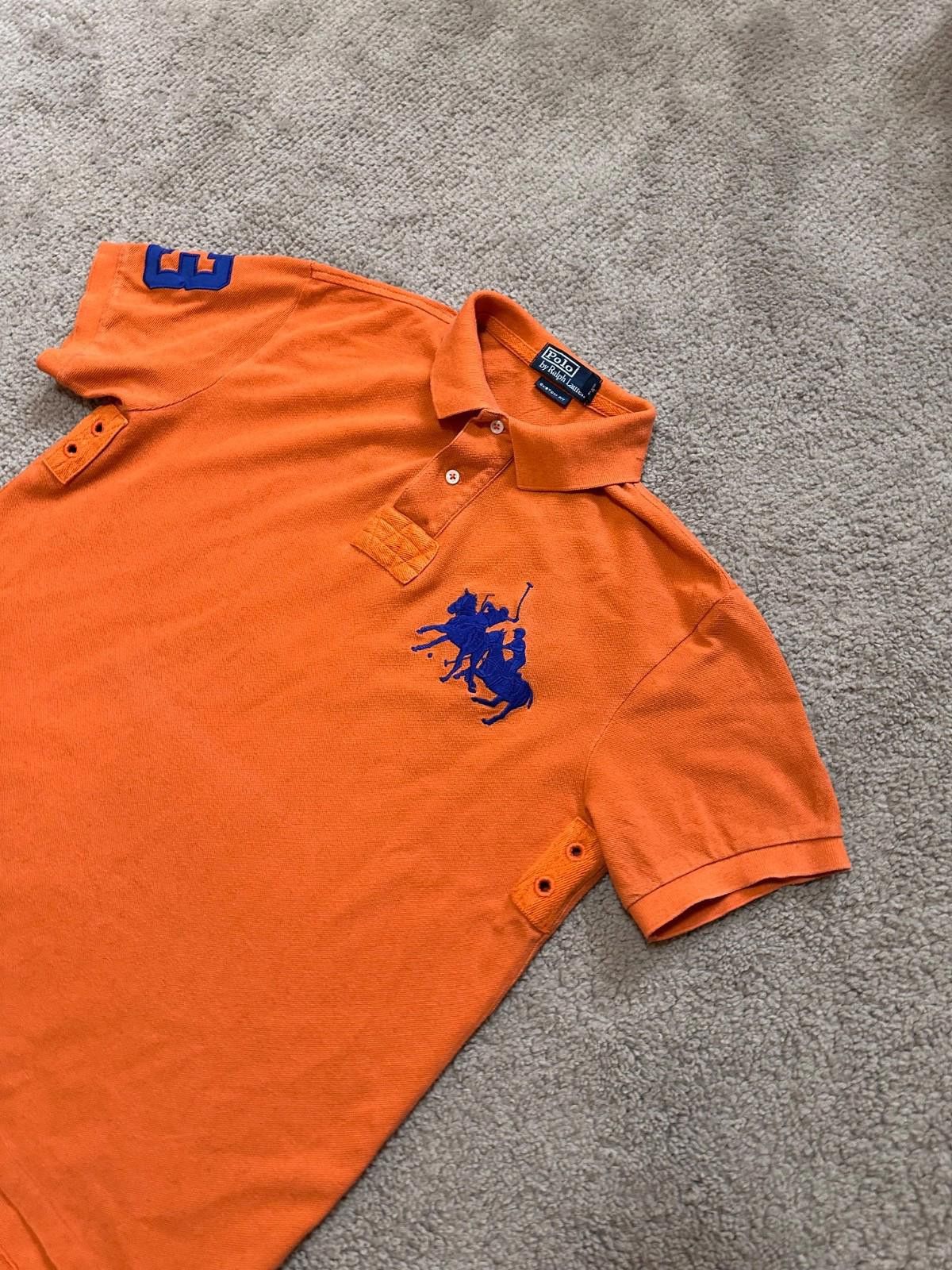 Polo Ralph Lauren Vintage Polo Ralph Lauren #3 big logo rugby polo shirt 90’s Size US L / EU 52-54 / 3 - 3 Thumbnail