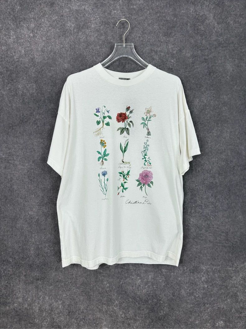 Dior Dior Flower and plant print short sleeves Size US M / EU 48-50 / 2 - 1 Thumbnail