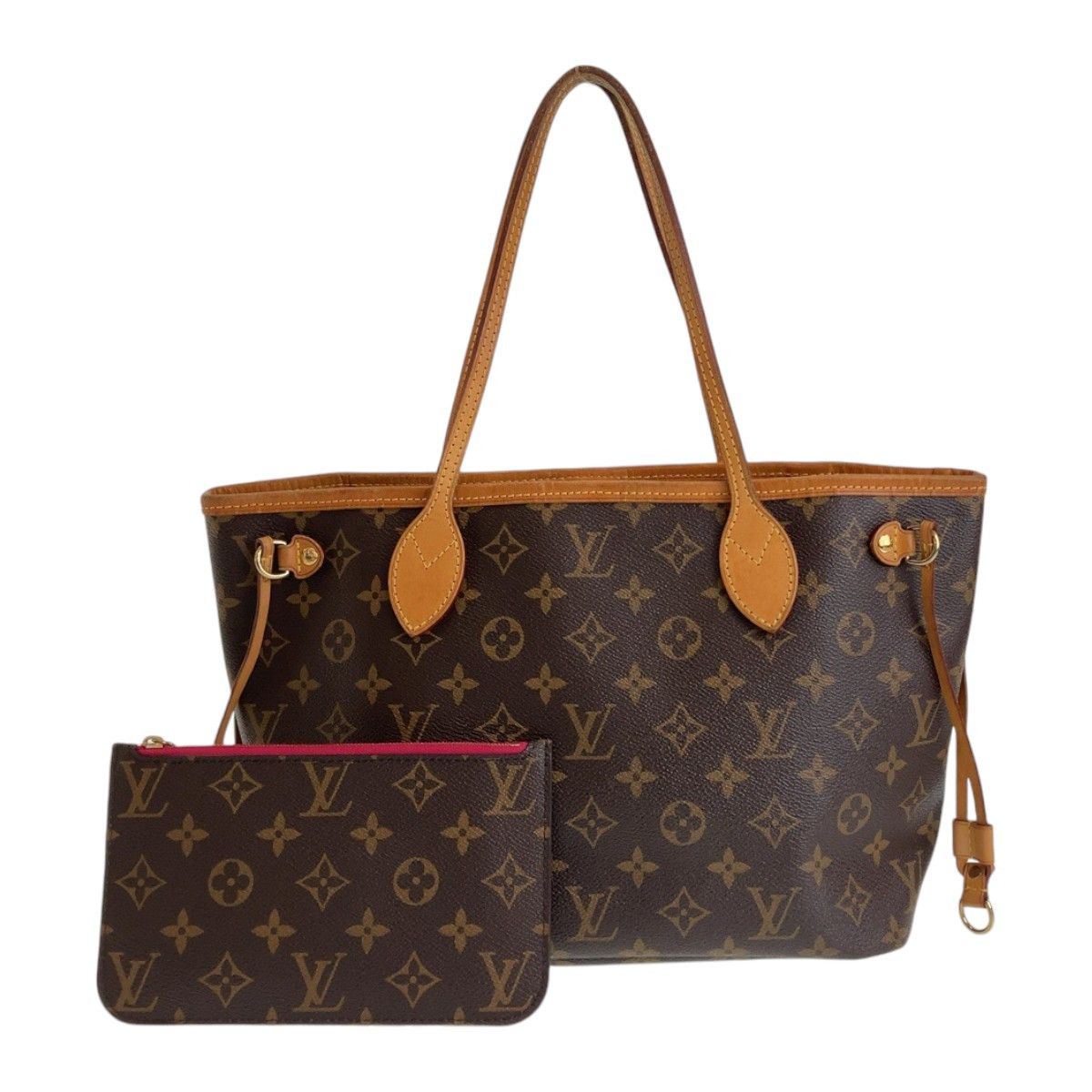 Louis Vuitton Louis Vuitton Neverfull Pm Monogram Tote Bag Canvas Tote Bag M41245 in Brown, Women's