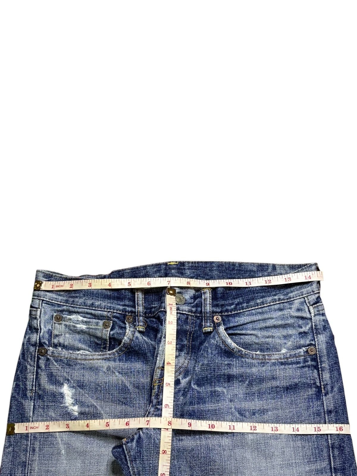 Eternal × Japanese Brand Vintage Japanese Eternal Mud Wash Distressed Jeans Size US 29 - 12 Thumbnail