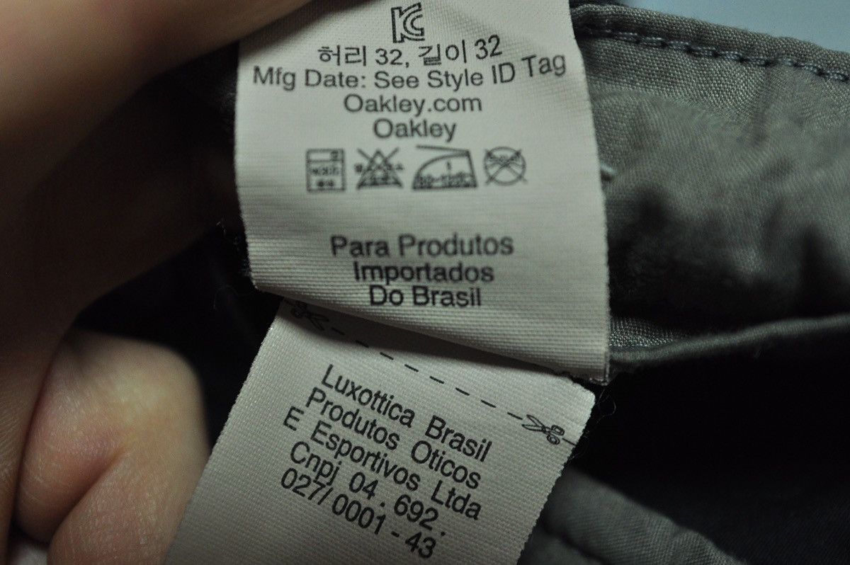 Oakley Oakley Nylon Pants Black y2k Outdoor Gear Size US 32 / EU 48 - 15 Thumbnail
