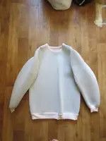 Maison Margiela Neoprene-style grey sweatshirt Size US M / EU 48-50 / 2 - 9 Thumbnail