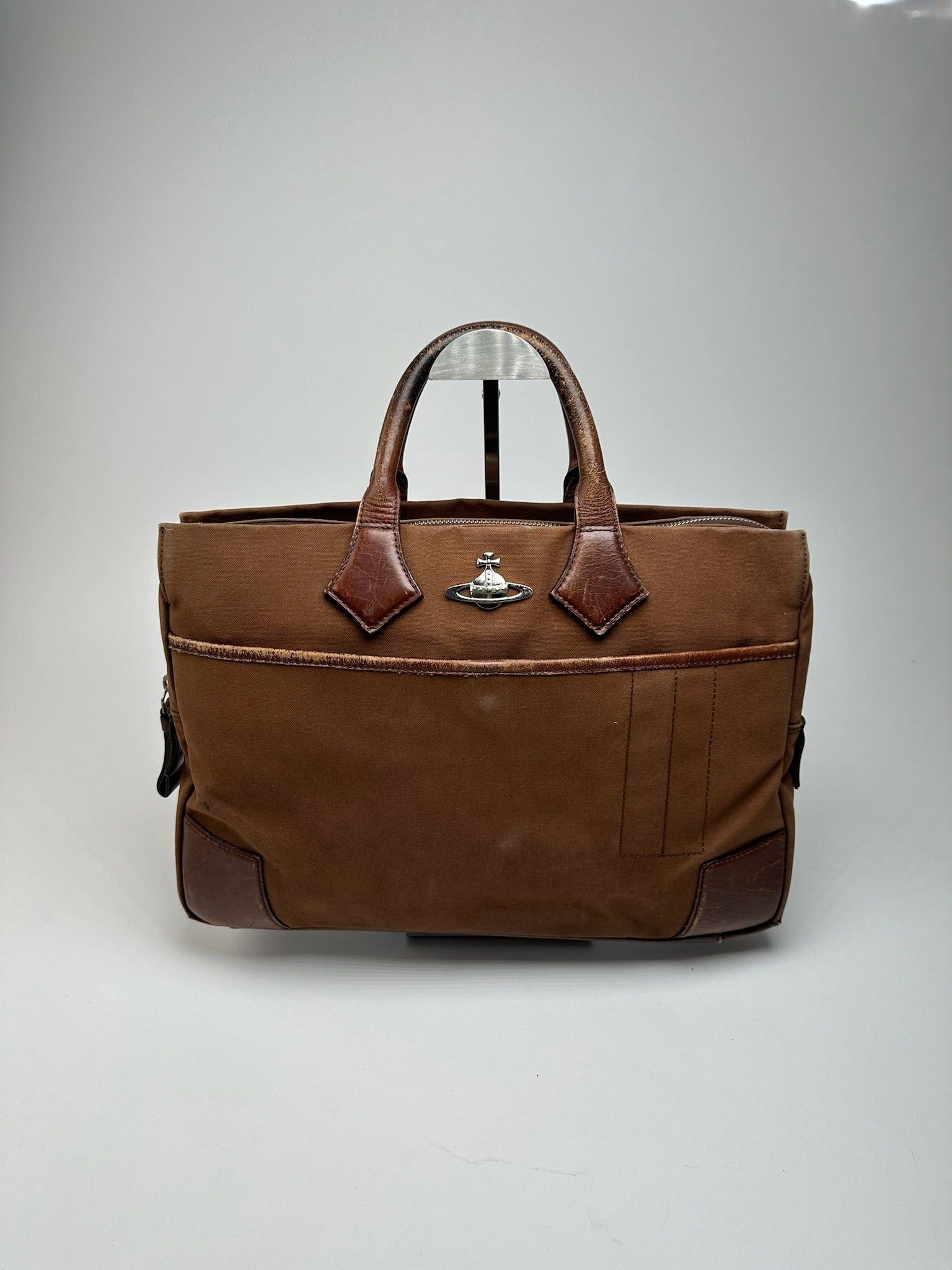 Vivienne Westwood Vintage Leather bag brown Size ONE SIZE - 1 Thumbnail