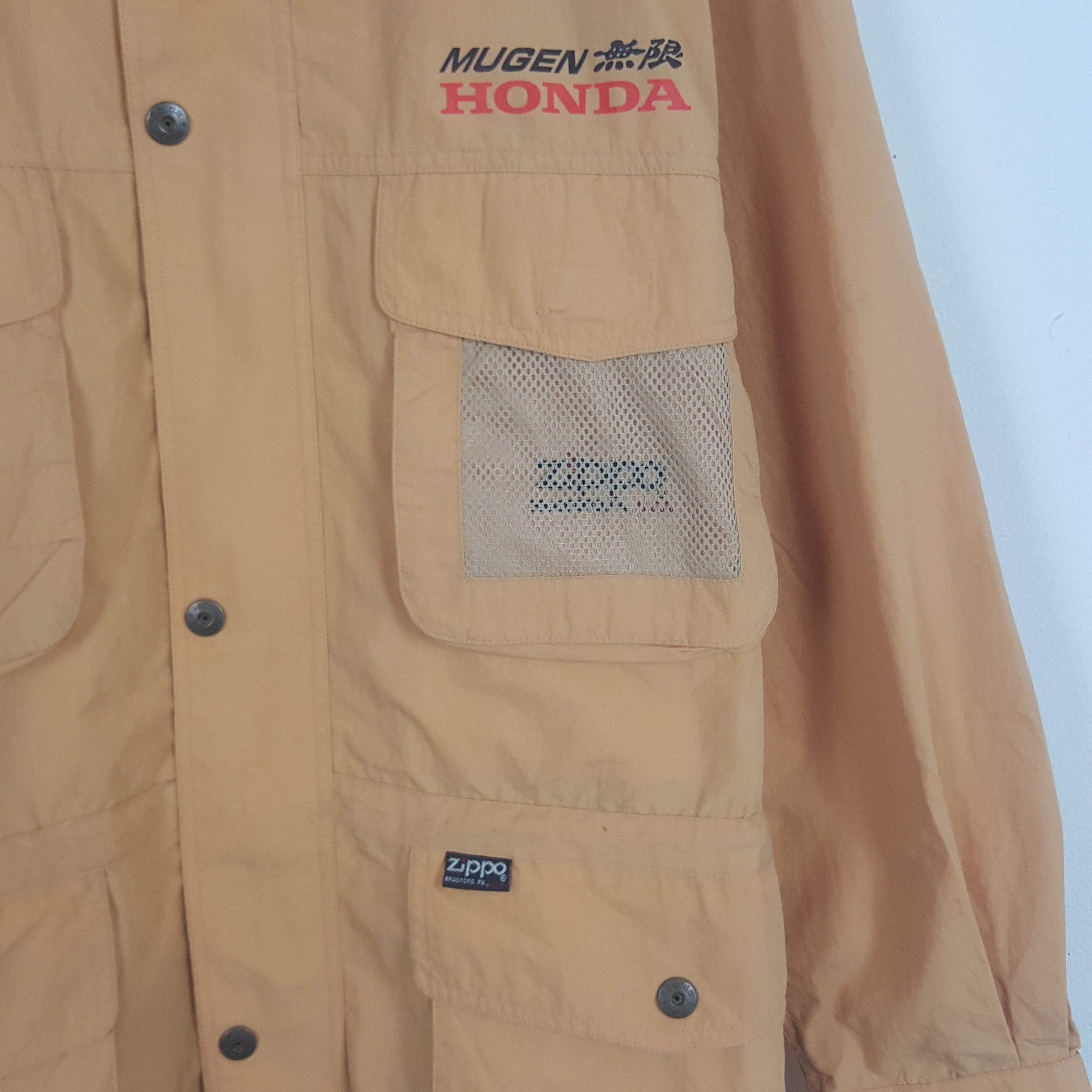 Vintage × Zippo Vintage Zippo x Custom Japan Sport Mugen Honda Parkas Jacket Size US XL / EU 56 / 4 - 4 Thumbnail
