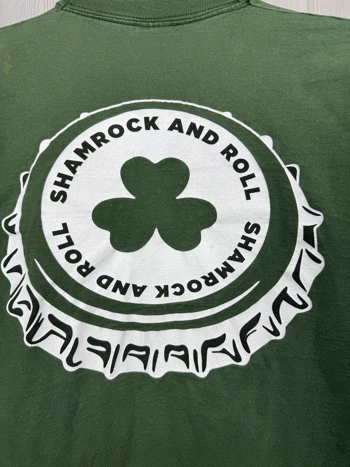 Fruit Of The Loom Vintage y2k Dropkick Murphys Band Tee Shamrock And Roll Punk Size US M / EU 48-50 / 2 - 9 Thumbnail