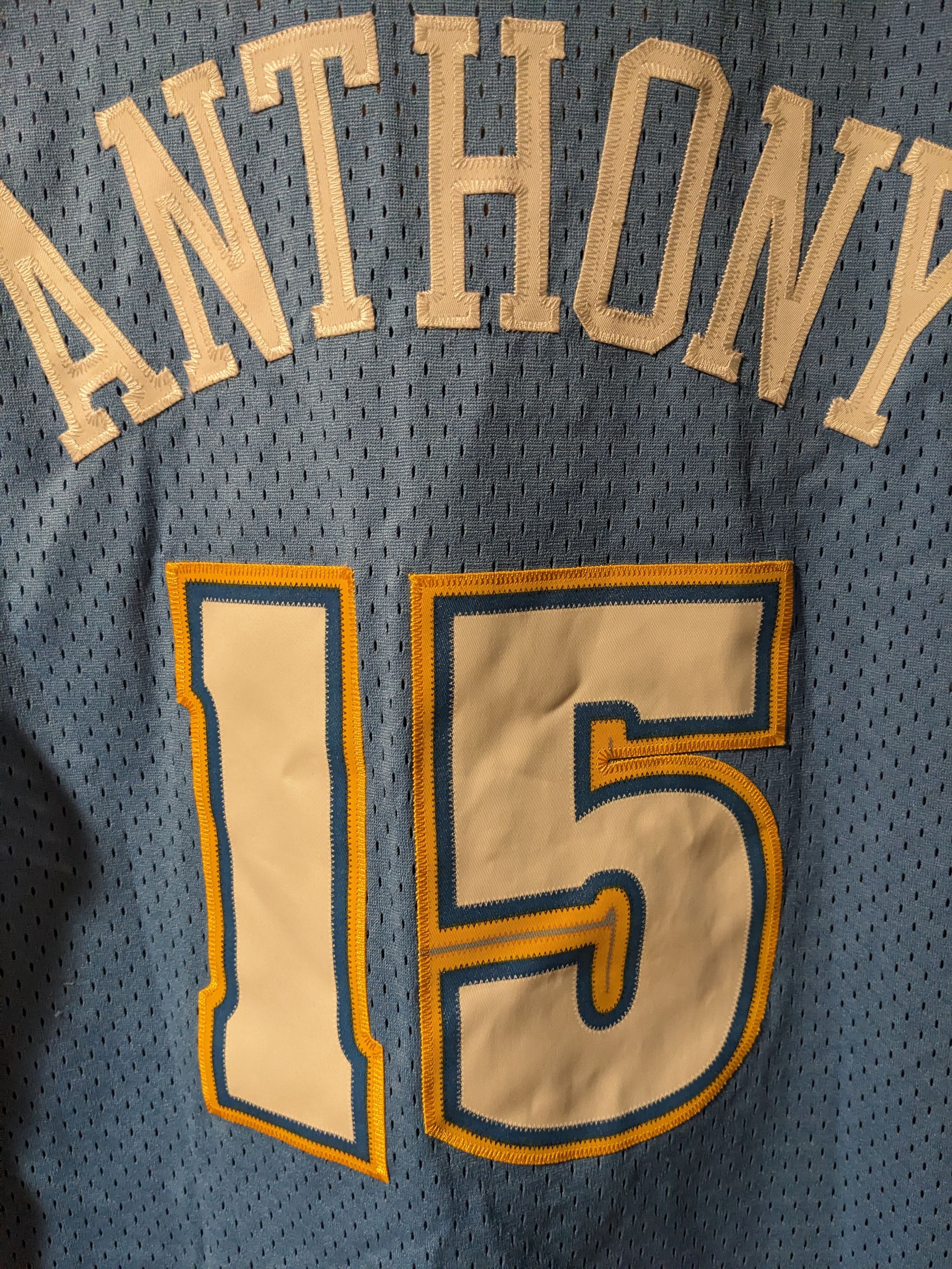 Nike × Vintage Vintage Y2k Denver Nuggets Anthony Nike Basketball Jersey Size US XL / EU 56 / 4 - 8 Thumbnail