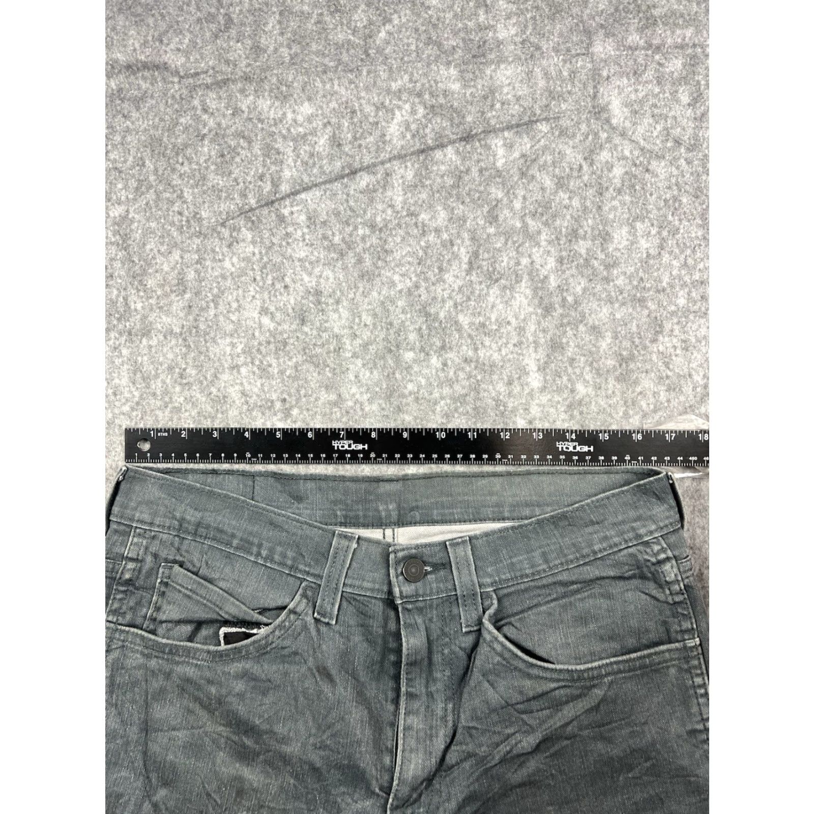 Levi's VINTAGE Levi's 511 Jeans Mens Regular Fit Dark Wash 34x32 Denim Blue 5-Pocket City Retro Modern USA Mens Size US 34 / EU 50 - 3 Thumbnail