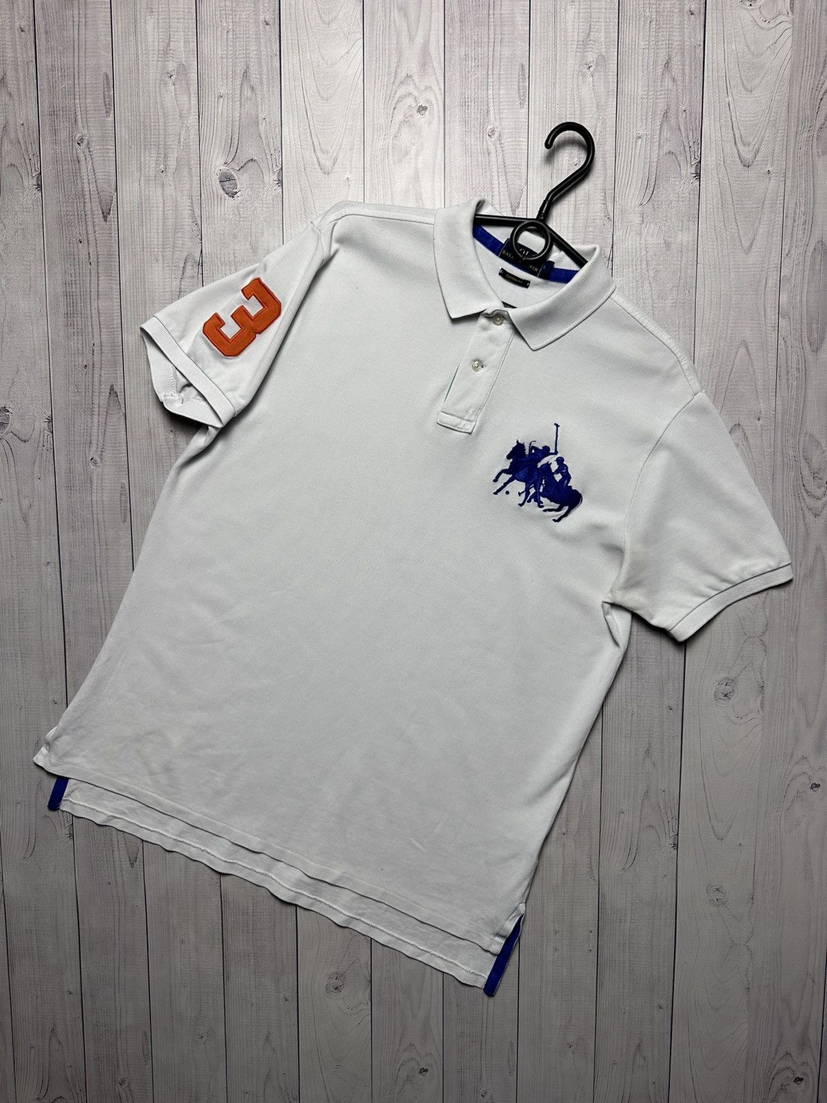 Polo Ralph Lauren × Vintage Vintage Polo Ralph Lauren size M/L logo big pony Size US L / EU 52-54 / 3 - 1 Thumbnail