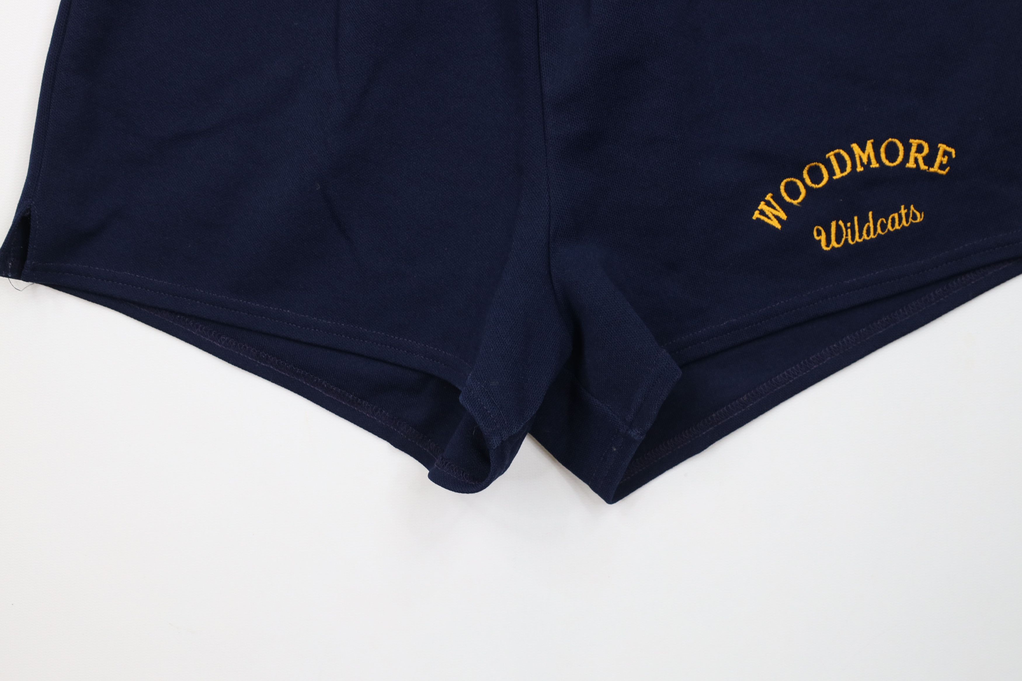 Vintage Vintage 70s Streetwear Jogging Soccer Shorts Blue USA Size 22" - 4 Thumbnail