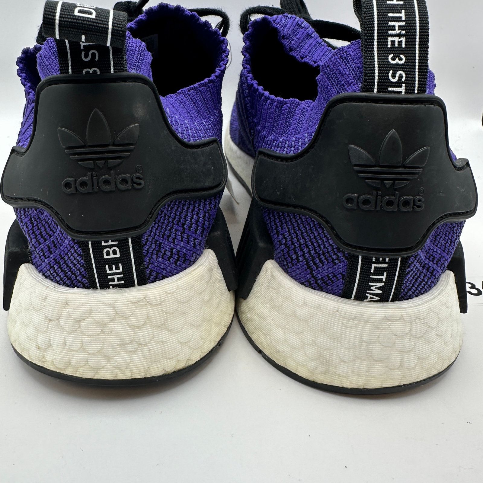 Adidas ADIDAS Men's 10 NMD R1 PRIMEKNIT Energy Ink B37627 Size US 10 / EU 43 - 4 Thumbnail
