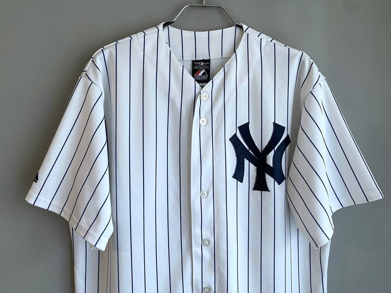 MLB × Majestic × New York Yankees Majestic MLB Baseball Jersey New York Yankees, Size L Size US L / EU 52-54 / 3 - 4 Thumbnail