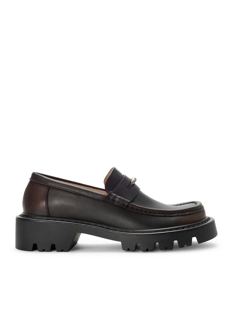 Loewe SIERRA BRUSHED CALFSKIN LOAFERS Size US 8 / IT 38 - 1 Thumbnail