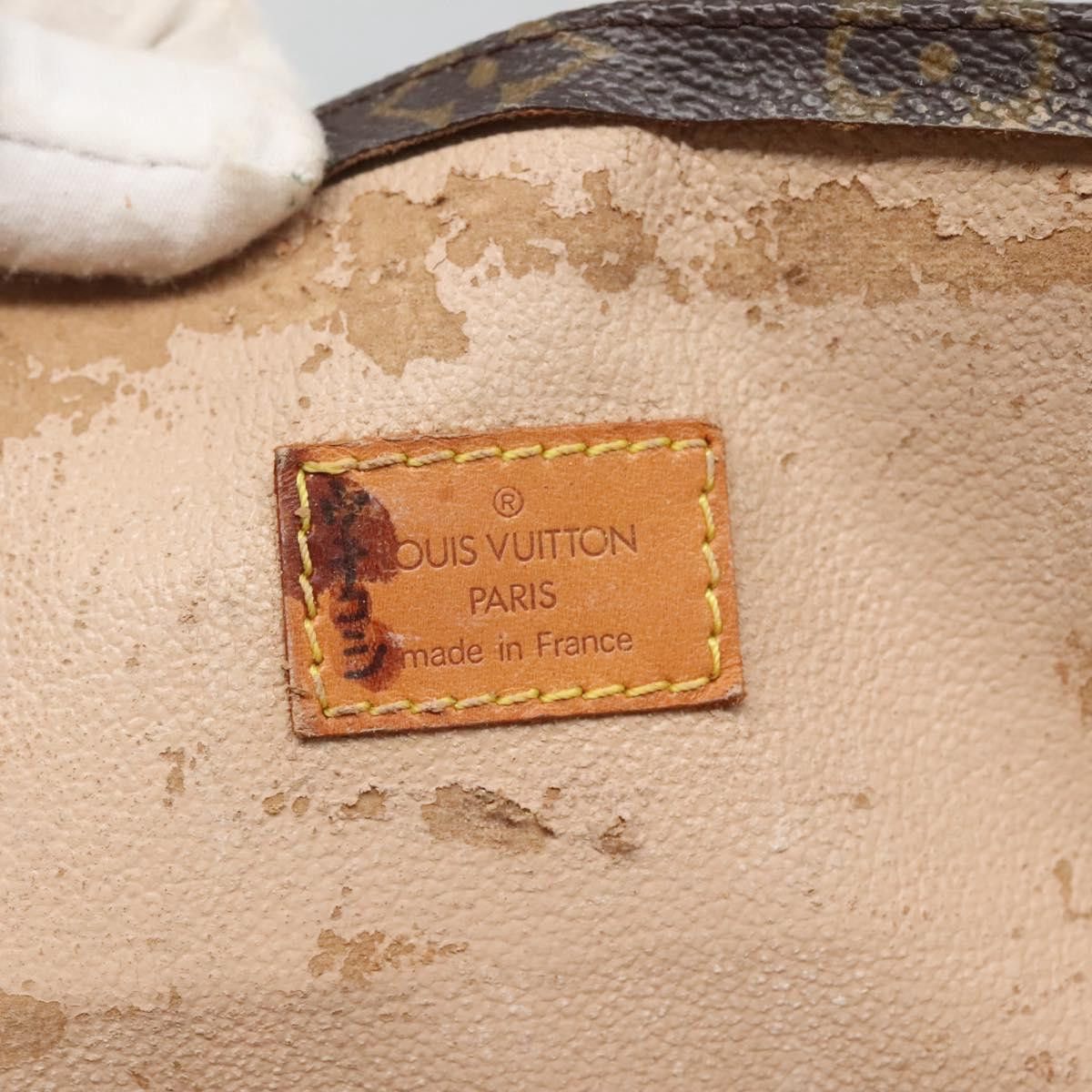 Louis Vuitton LOUIS VUITTON Monogram Sac Plat Hand Bag M51140 Size ONE SIZE - 10 Thumbnail