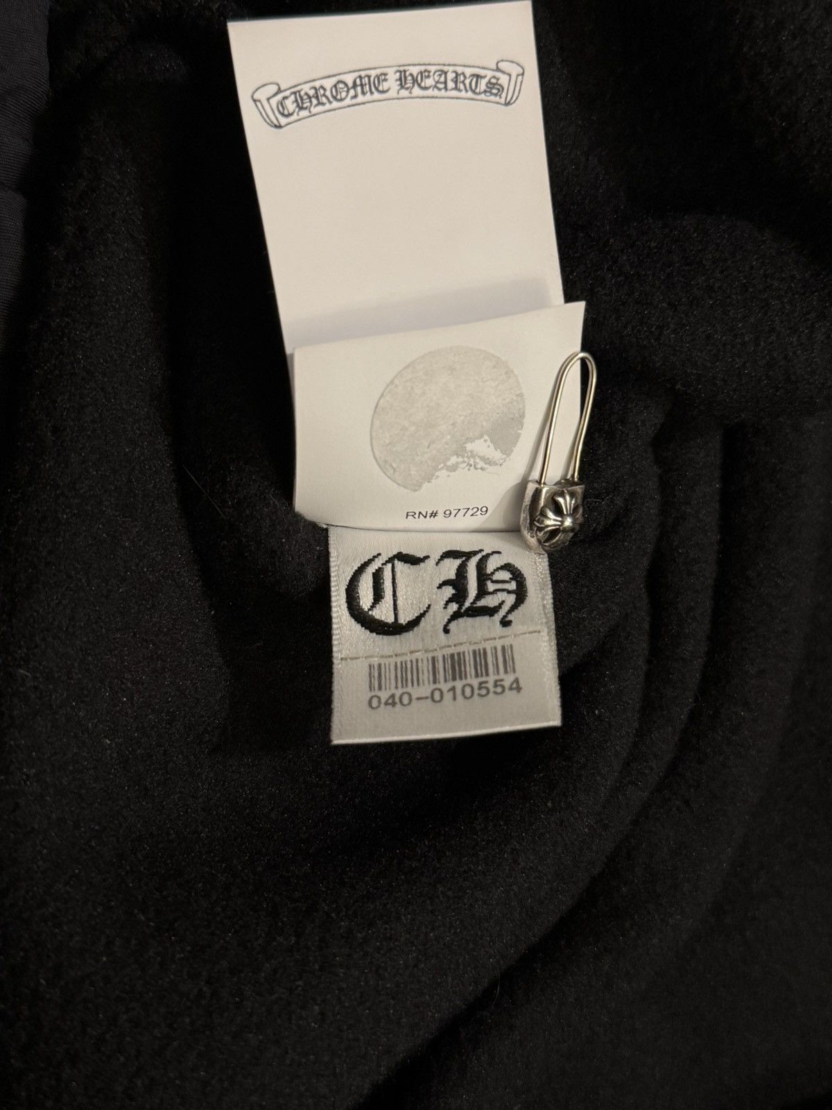 Chrome Hearts Chrome Hearts Leather Patch Fleece Pullover Size US L / EU 52-54 / 3 - 21 Thumbnail