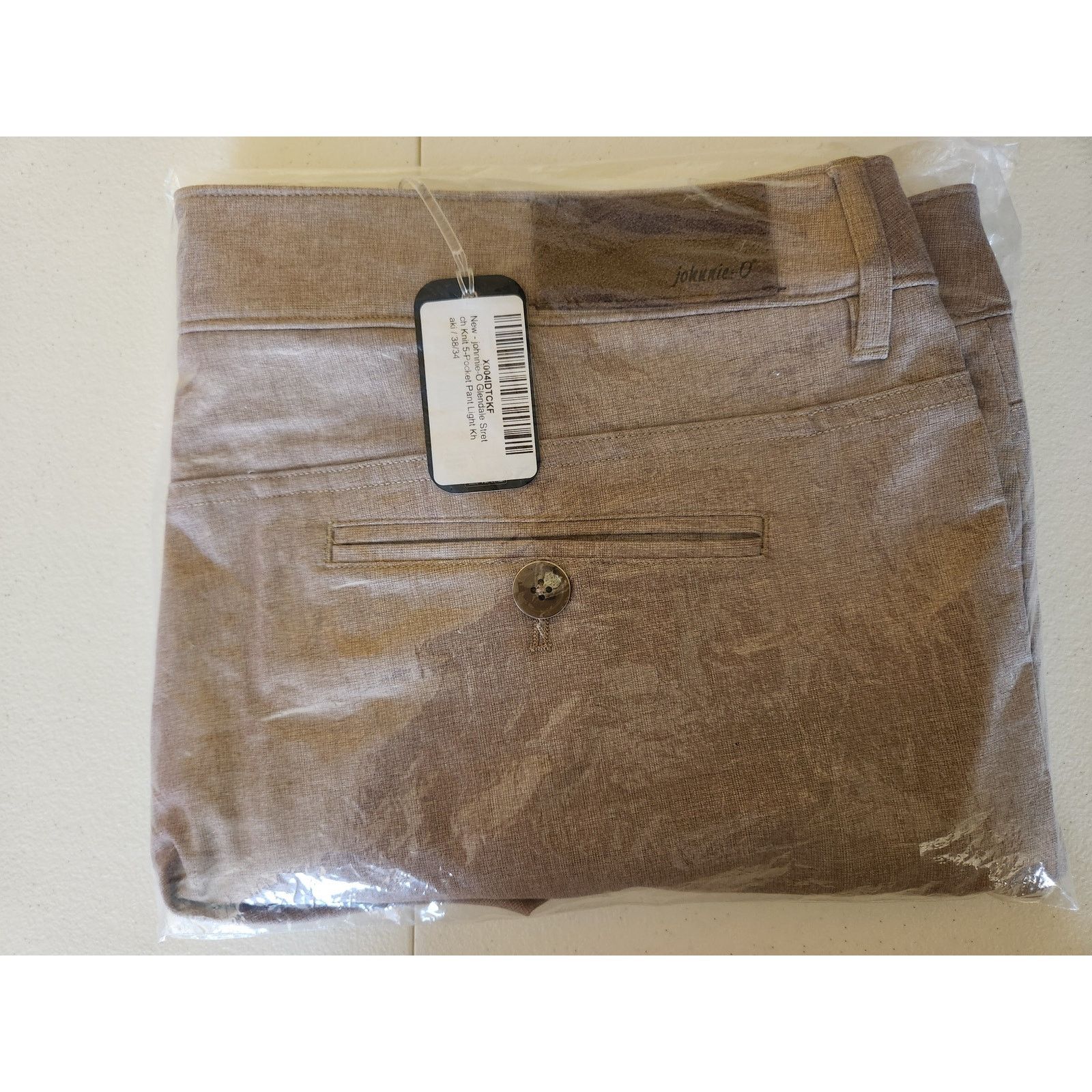 johnnie-O johnnie-O Glendale Stretch Knit 5-Pocket Pant Khaki 38/34 Size US 38 / EU 54 - 2 Thumbnail