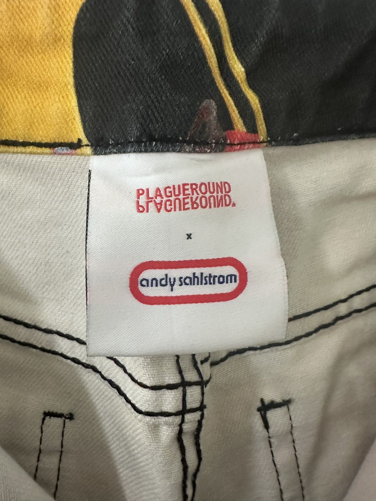 Plagueround ANDY SAHLSTORM PLAGUEROUND DENIM PANTS Size US 32 / EU 48 - 7 Thumbnail